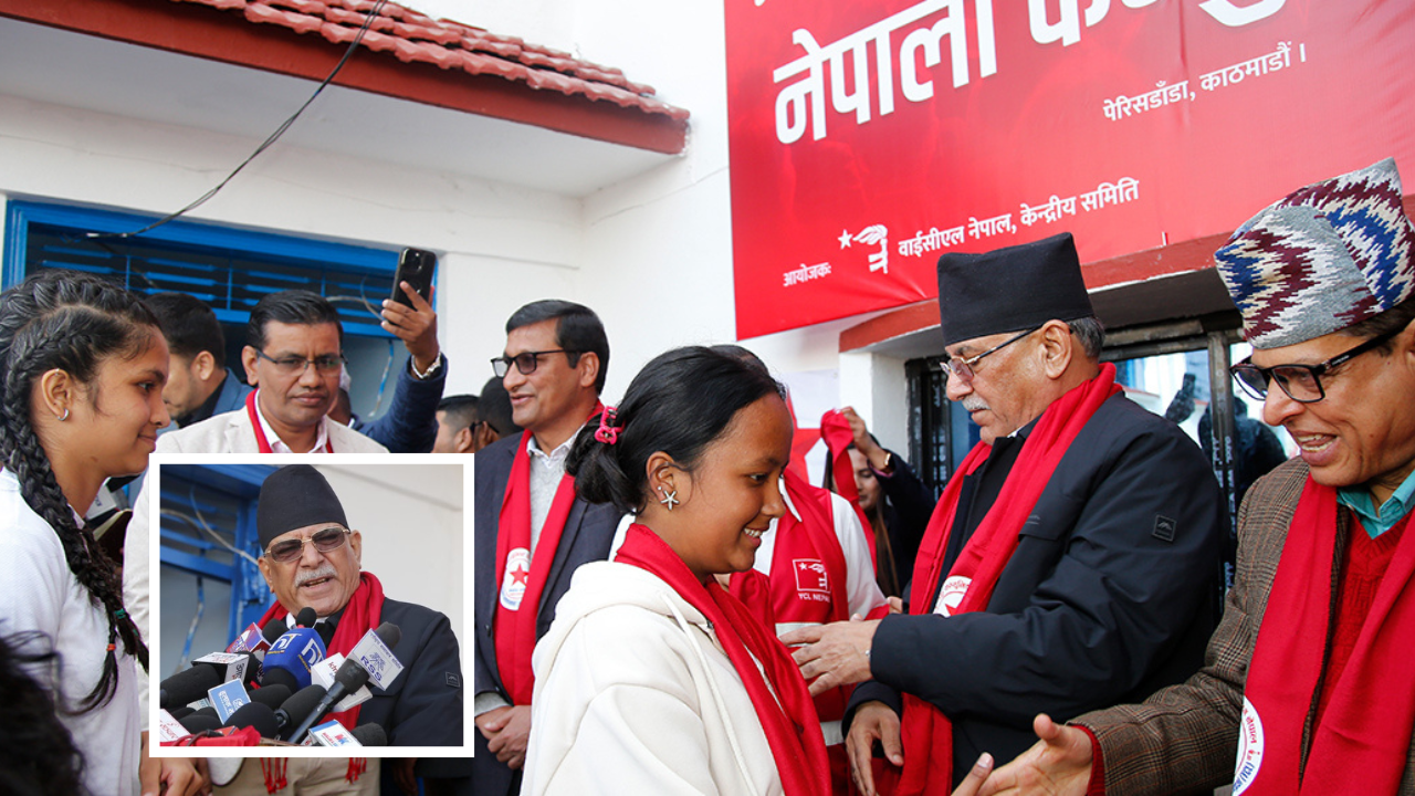 जेनजीसँग प्रचण्डले भने- अब तपाईंहरूलाई जिम्मेवारी सुम्पिन्छु