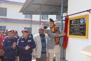 कर्णाली प्रदेश प्रहरी अस्पताल सुर्खेतमा विस्तारित स्वास्थ्य सेवा उद्घाटन