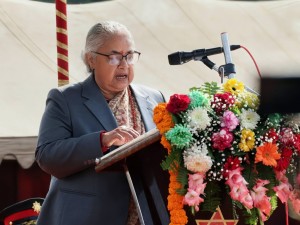 ७६औँ प्रजातन्त्र दिवसमा प्रधानमन्त्री सुशिला कार्कीको आह्वान: स्वच्छ निर्वाचनमार्फत लोकतान्त्रिक स्थायित्व आवश्यक