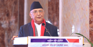 एमालेलाई एकल बहुमत ल्याउन कसैले रोक्न सक्दैन : प्रधानमन्त्री ओली