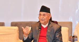 केपी शर्मा ओली सैनिक ब्यारेकबाट फर्किए