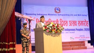 आदिवासी जनजातिको विशिष्ट पहिचान र संस्कृति नेपालको राष्ट्रिय गौरव हो: राष्ट्रपति पौडेल