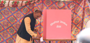 कांग्रेस सभापति थापाले काठमाडौं–४ मा मतदान गरे