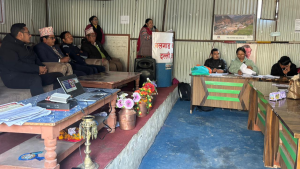 नलगाडमा मातृ तथा पेरीनेटल मृत्युको निगरानी तथा प्रतिकार्यका लागि अभिमुखीकरण