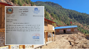 नाम्खा गाउँपालिकाले सरकारलाई भन्यो– हिउँ पन्छाएर बाटो खुलाउ वा चुनाव सार