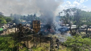 म्यान्मारमा विद्रोही नियन्त्रित क्षेत्रमा सेनाको हवाई हमला, ४९ जनाको मृत्यु