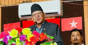 कम्युनिस्ट र लोकतान्त्रिक शक्ति सदन र सडकमा मात्रै नभएर निर्वाचनमा पनि सहकार्य गर्नुपर्छ: प्रचण्ड