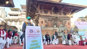 योगले शरीर र दिमागलाई सन्तुलित बनाउँछ : पूर्वराष्ट्रपति यादव