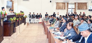 प्रतिनिधिसभामा नीति तथा कार्यक्रममाथि छलफल  हुँदै