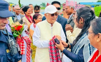 निर्वाचनपछि ओली पहिलो पटक गृहजिल्ला झापा पुगे