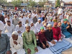 नेपालगञ्जमा धुमधामले मनायो बकर इद