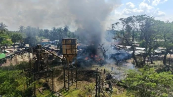 म्यान्मारमा विद्रोही नियन्त्रित क्षेत्रमा सेनाको हवाई हमला, ४९ जनाको मृत्यु