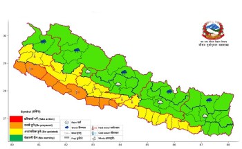 आज तराई मधेशमा तातो हावा चल्ने अनुमान