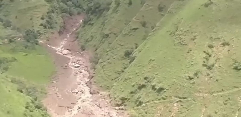 जाजरकोट जुनीचाँदेमा बाढीले बगाउँदा दुई जना बेपत्ता