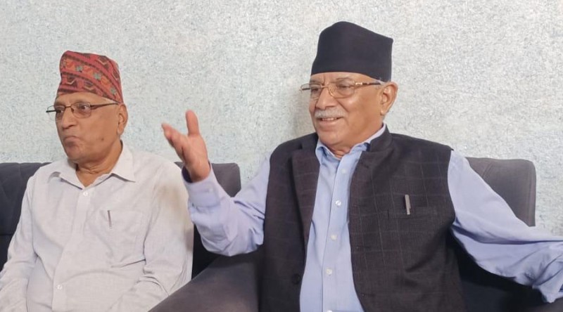 हामीलाई सरकार चाहिएको छैन : प्रचण्ड