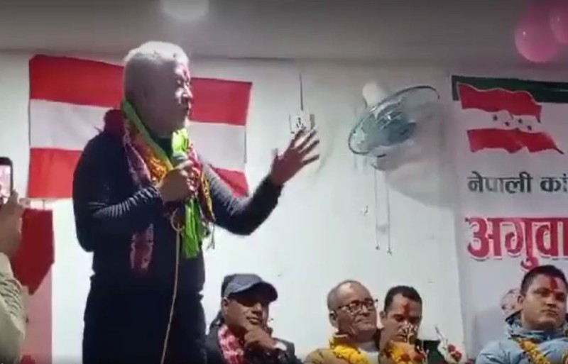 कर्णालीका आर्थिक मामिला तथा योजना मन्त्री आफ्नो निर्वाचन क्षेत्रमा