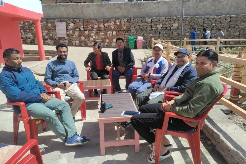 तिल गाउँको बाढीको कारण पत्ता लगाउन विज्ञको टोली हुम्ला