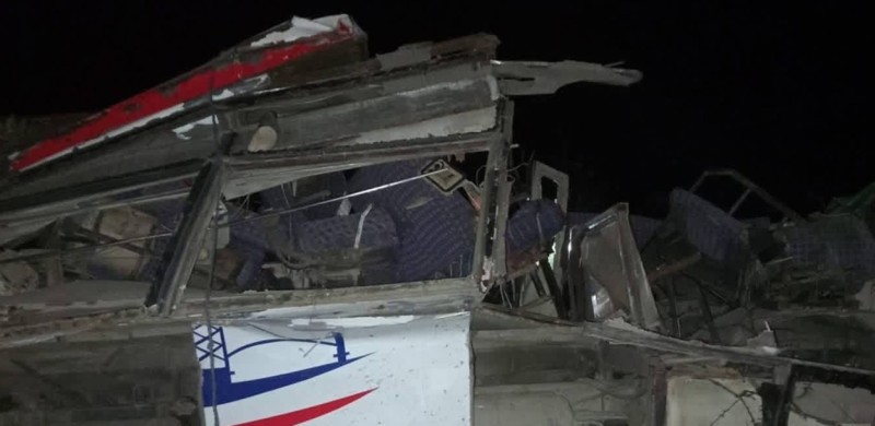 बैतडीमा जन्ती बोकेको बस दुर्घटना